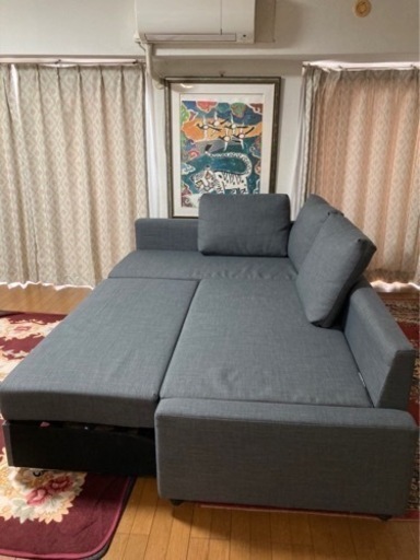 ソファベット　IKEA フリーヘーテン