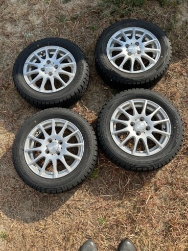 スタッドレスタイヤ、ホイールセット　165/65/14