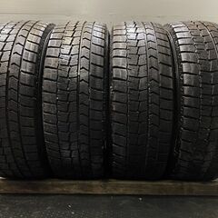 DUNLOP WINTER MAXX WM02 225/65R17 17インチ スタッドレス 4本 バリ溝 エクストレイル レクサスNX ハリアー等　(VTM697)クレジットカード QRコード決済可能