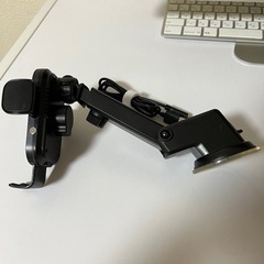 車載用 typeC高速充電対応 頑丈スマホホルダー 2点の画像