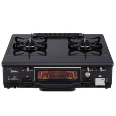 ※ご商談中【美品】PALOMA ガスコンロ コンロ台付き【プロパンガス】の画像