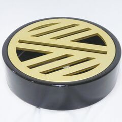 昭和レトロ　灰皿　ブラックエンペラー　東洋ガラス　新品