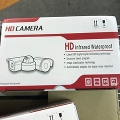 大幅値下げ❗️3台セット 新品未使用 屋内 屋外 ビデオ監視カメラ 高解像度暗視 cctvセキュリティ フルhd の画像