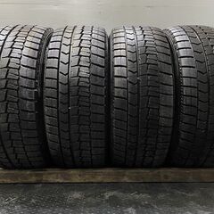 走行短め DUNLOP WINTER MAXX WM02 225/50R17 17インチ スタッドレス 4本 audi/A4アバント クラウンマジェスタ等　(VTM699)クレジットカード QRコード決済可能