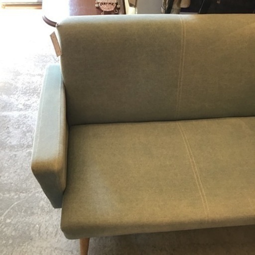Francfranc デニムソファ コンパクトソファ ブルー スールソファ 