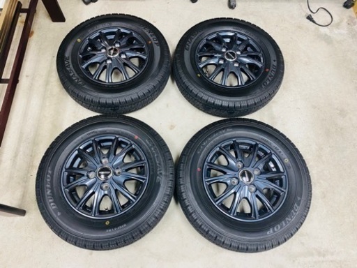 ほぼ新品‼️ 軽トラック用　アルミホイールタイヤ