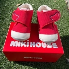 ミキハウス　ファーストシューズ　13センチの画像
