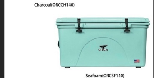 引取り希望／人気カラー オルカ ORCA 140 キャンプ ハードクーラー