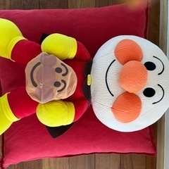 【値下げ】アンパンマン　ぬいぐるみ　中古品の画像