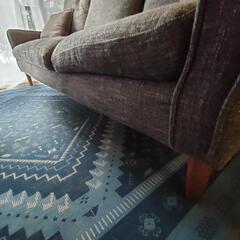 unico 3人掛けファブリックソファの画像