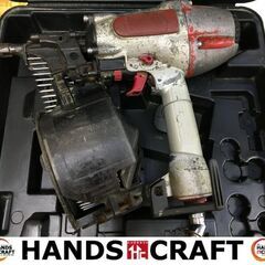 MAX常圧釘うち MAX 常圧釘打ち機 型番不明 深さ調節不可 ケース付き 【ハンズクラフト宜