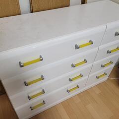 【譲り先決まりました】洋服タンス　120cm×40cm×90cmの画像