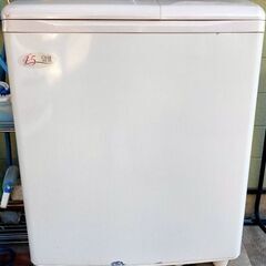 日立２槽式洗濯機45L　2019年式