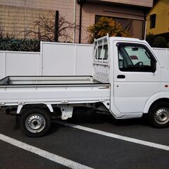 軽トラ ４WD　スズキ キャリイ 　検あり　ホワイト　H２1年式　中古車の画像