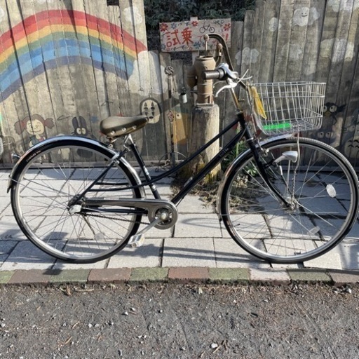【3155】シティ　EAST BOY 27インチ　前後タイヤ新品　10，500円（防犯・税込）