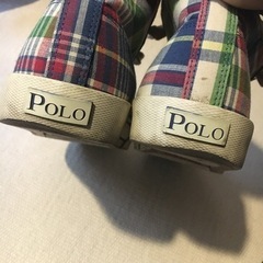 POLO Ralph Lauren ハイカットスニーカーの画像