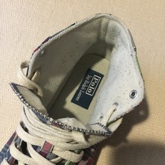 POLO Ralph Lauren ハイカットスニーカーの画像