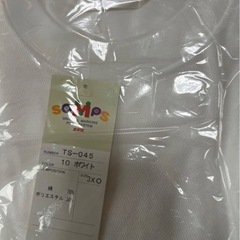 スポーツ用Tシャツ白1枚200円新品未使用の画像