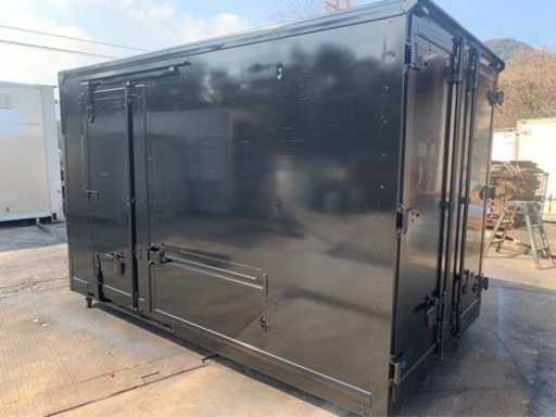 No.726 保冷バン 2ｔ 車 アルミ 箱 バイク 倉庫 トラック コンテナ 米 保管庫 物置 DIY