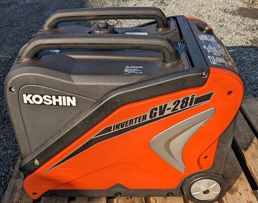 工進　インバータガソリンエンジン発電機GV-28i　