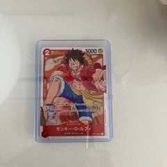 ワンピースカード　ルフィの画像