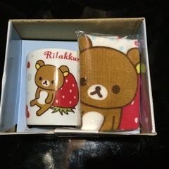 リラックマ　マグカップ&ミニタオル