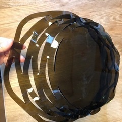 硬質プラ バスケット 雑貨屋さんで購入 しっかりした作りで軽いです！の画像