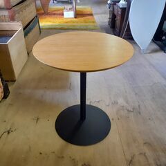 ニトリ 突板 サイドテーブル Cエデル コーヒーテーブル カフェ...