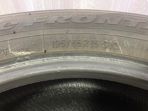 バリ山　スタッドレス良状態　2022年モデル　195/65R15  4本