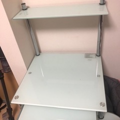 パソコンデスク　チェアーセットの画像