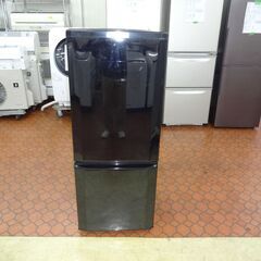 ID 321656　冷蔵室２ドア　三菱　146L　２０１７年製　MR-P15C-B ID 321656 冷蔵室2ドア 三菱 146L 2017年製 MR-P15C-B