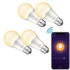 スマート電球 LED 4コセット Gosund 遠隔操作 スマートライト 2点以上で配送可の画像