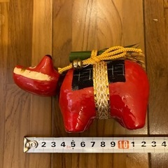 🔴郷土のお土産　会津　赤べこ　魔除けの玩具　縁起物です。の画像