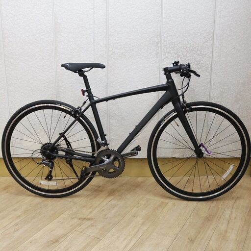 009)【未使用品】NESTO ネスト フラットバーロード ALTERNA FLAT オルタナ フラット マットブラック 465mm(身長160-175cm) NE-22-003