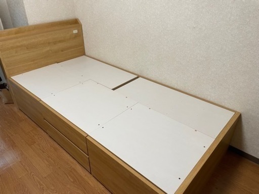 ニトリ　収納ベッド