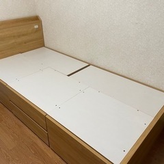 ニトリ　収納ベッド