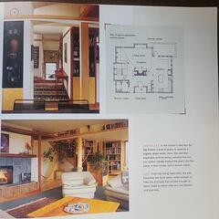 アメリカの家のデザインと間取りの本　洋書の画像