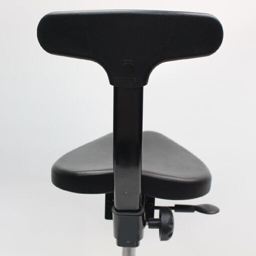 056)ayur chair アーユルチェア 丸ベースタイプ ルナ ブラック 椅子