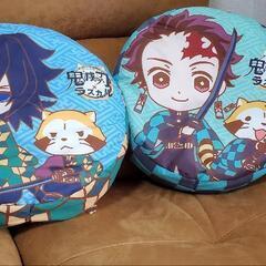 鬼滅の刃 クッション 2個セット アミューズメント景品