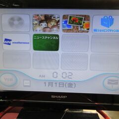 【中古品】ニンテンドー WiiとバランスWiiボードのセット　動作確認済み ◆お引き取り限定/値引き不可【2-2-7】の画像