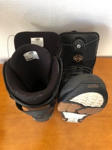 受付終了【スノボ】板＋ブーツ＋ケース3点セット 26.5cm K2 MORROW 美品