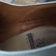 交渉可！made in イングランド　厚底ラバーソウル　ロカビリーシューズ　ジョージコックス　の画像