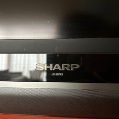 AQUOS テレビ台付きテレビ　TVの画像