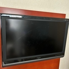 AQUOS テレビ台付きテレビ　TVの画像