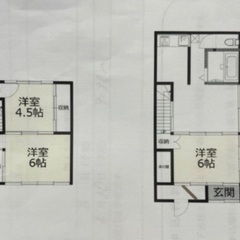 戸建賃貸！高岡市内免⭐️敷金&礼金無料！駐車場1台付き！ - 不動産