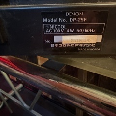レコードプレーヤー　ジャンクの画像