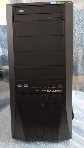 ゲーミングPC GALLERIA改Ⅵ Core i7 M.2SSD HDD Win11 GeForceGTX1080