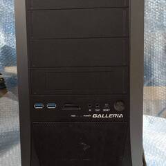 ゲーミングPC GALLERIA改Ⅵ Core i7 M.2SSD HDD Win11 GeForceGTX1070の画像