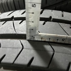 215/55R17タイヤ ホイールセット 4本セットの画像
