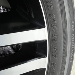 215/55R17タイヤ ホイールセット 4本セットの画像